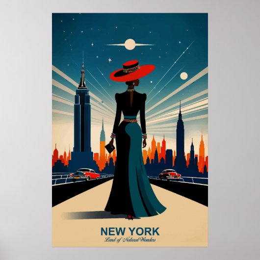 New York: Land van Natuurwonderen Poster (Voorkant)