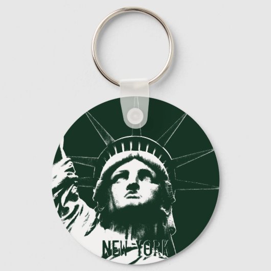 New York Landmarks Sleutelhanger New York Souvenir (Voorkant)