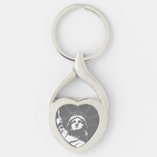 New York Landmarks Sleutelhanger New York Souvenir