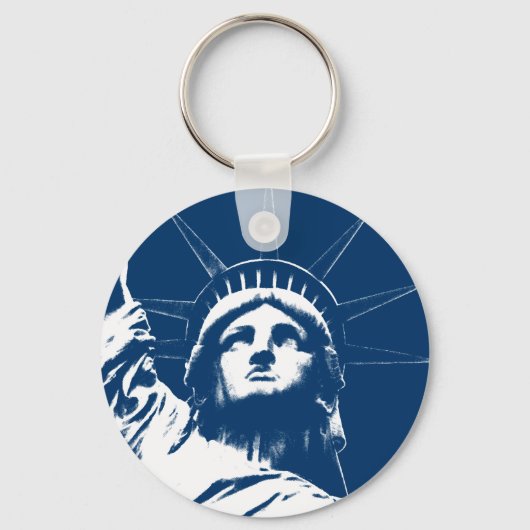 New York Landmarks Sleutelhanger New York Souvenir (Voorkant)