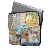 New York-laptophoes Laptop Sleeve (Voorkant Links)