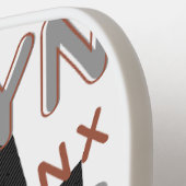 New York Legacy: De stadsdelen in Bold Pickleball Paddle (Links Detail)