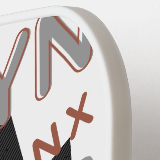 New York Legacy: De stadsdelen in Bold Pickleball Paddle (Links Detail)