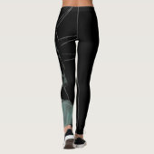 New York Leggings Statue of Liberty Stretchy Pants (Achterkant)
