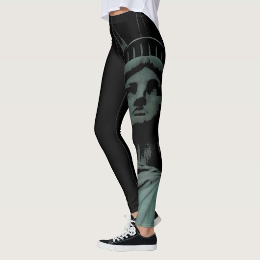 New York Leggings Statue of Liberty Stretchy Pants (Links)