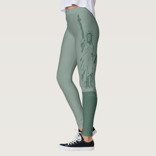 New York Leggings Statue of Liberty Stretchy Pants (Links)