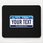 New York License Plate _1  Muismat (Voorkant)