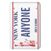 New York Licentie Bord (gepersonaliseerd) Magneet (Verticaal)