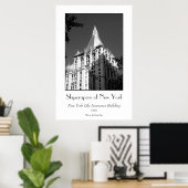 New York Life Insurance Building Poster (Thuiskantoor)