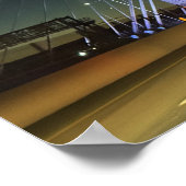 New York Lighted Bridge Poster (Hoek)