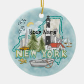New York Lighthouse Ornament (Voorkant)