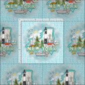 New York Lighthouse Stof (Delen)