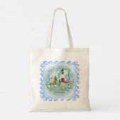 New York Lighthouse Tote Bag (Achterkant)