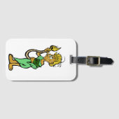 New York Lion Bagagelabel (Voorkant (horizontaal))