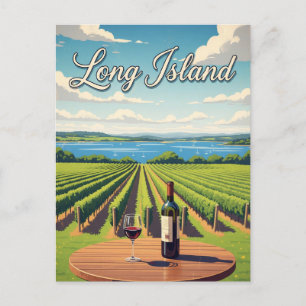 New York Long Island Briefkaart
