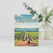 New York Long Island Briefkaart (Staand voorkant)