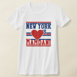 New York Loves Burgemeester Zohran Mamdani NYC T-shirt