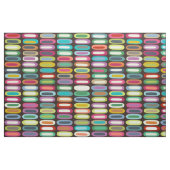 New York lozenge chocolade Stof (Fat Quarter)