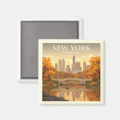 New York Magneet (Voorkant / Achterkant)