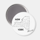 New York Magneet (Voorkant / Achterkant)
