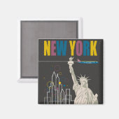 New York Magneet (Voorkant / Achterkant)