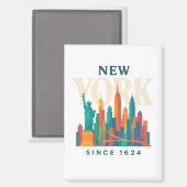 New York Magnet (Voorkant / Achterkant)