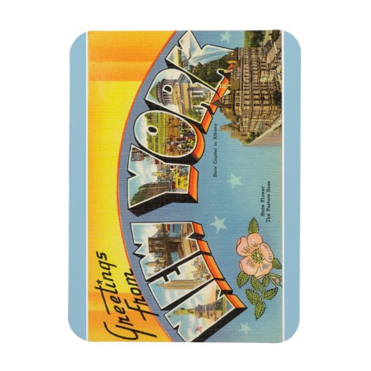 New York Magnet Magneet (Verticaal)