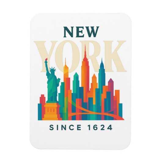 New York Magnet Magneet (Verticaal)