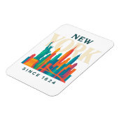 New York Magnet Magneet (Linkerzijde)