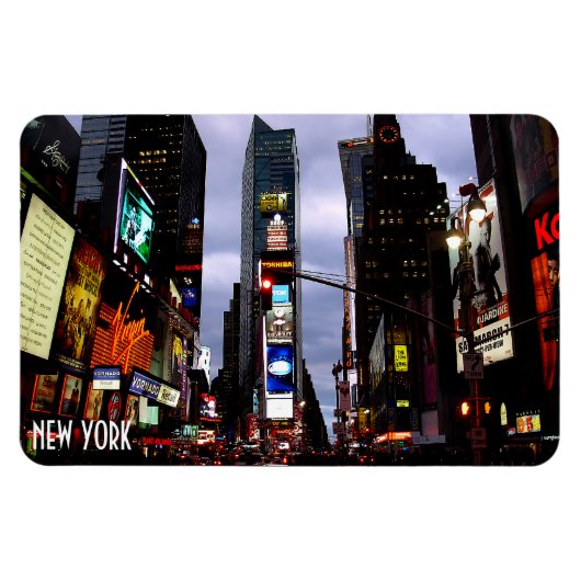 New York Magnet NY City Time Square NY Souvenir Magneet (Horizontaal)