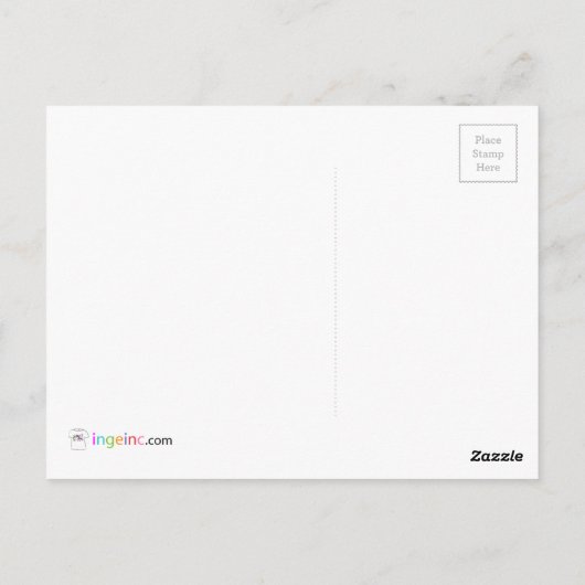 New York, Manhattan Black en White Briefkaart (Achterkant)