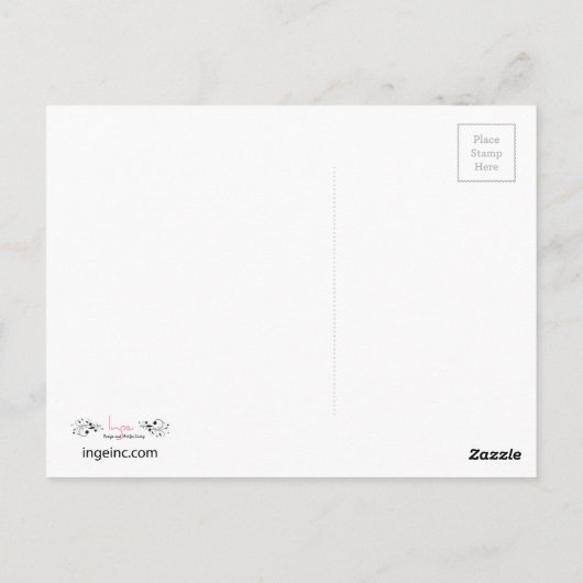 New York, Manhattan Black en White Briefkaart (Achterkant)