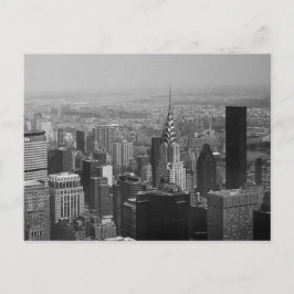 New York, Manhattan Black en White Briefkaart