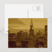  New York Manhattan Briefkaart (Voorkant / Achterkant)