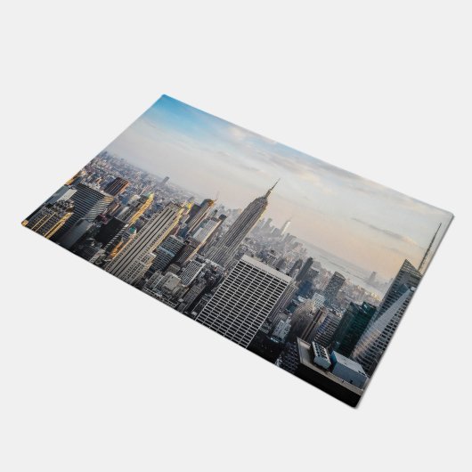 New York Manhattan Cityscape Deurmat (Schuin)