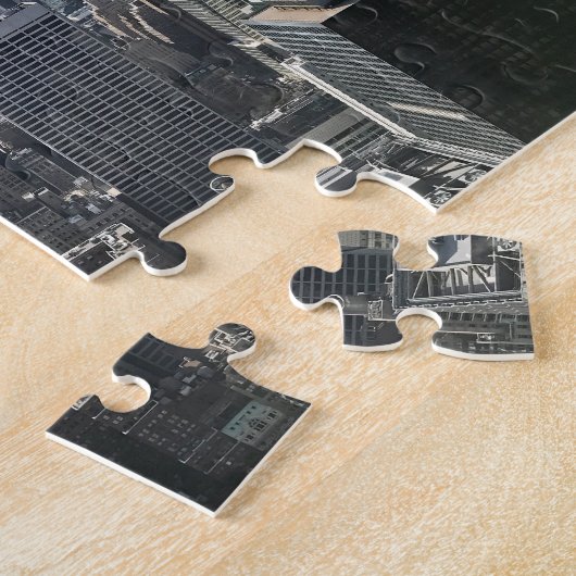 New York Manhattan Empire State puzzel (Zijkant)