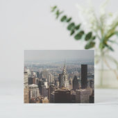 New York, Manhattan met Chrysler Building Briefkaart (Staand voorkant)