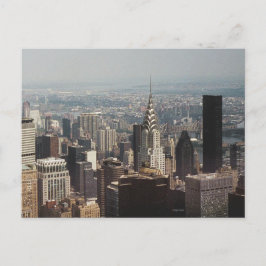 New York, Manhattan met Chrysler Building Briefkaart