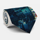 New York - Manhattan Stropdas (Opgerold)