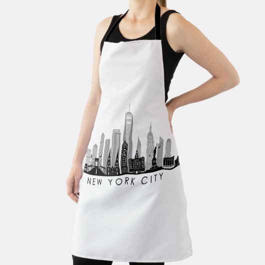 NEW YORK Manhatten USA City Skyline Silhouette Schort (Insitu)