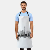 NEW YORK Manhatten USA City Skyline Silhouette Schort (Gedragen)