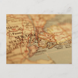 NEW YORK Map Briefkaart