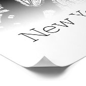 New York Map - New York City NYC - Map Poster (Hoek)