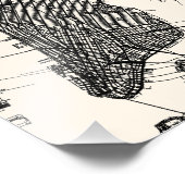 New York Map Poster – Minimal Street Art (Hoek)