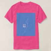 New York Marathon route T-shirt (Design voorkant)