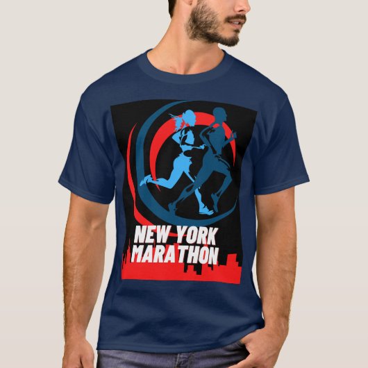 new york marathon t-shirt (Voorkant)