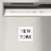 New York Martini Magnet (Insitu (Vaatwasser))