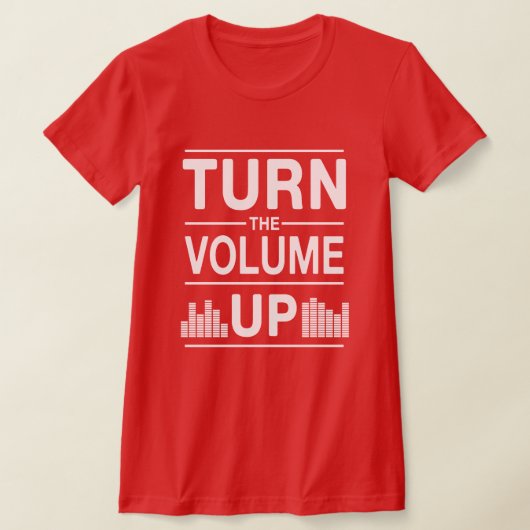 New York Mayor Mamdani Turn The Volume Up T-shirt (Laagn)