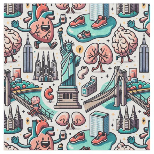 New York Medicine Stof (Close Up)
