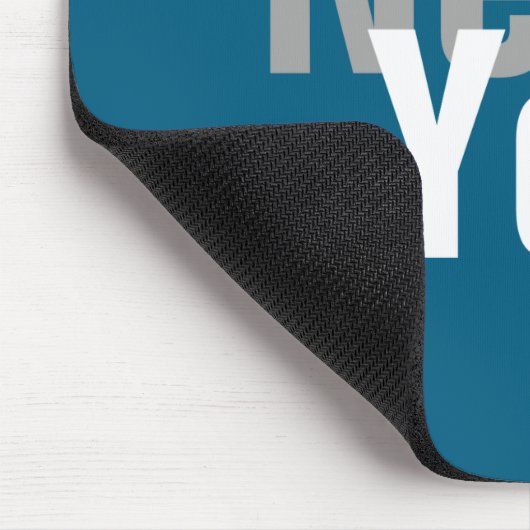 New York Mens Basic Dark _1  Muismat (Hoek)